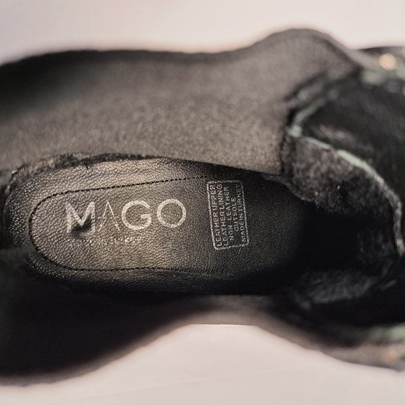 MAGO Turkey womens CHELSEA LEATHER BOOTS BOOTY Sz 36 eu COASTAL COWGIRL GORPCORE - Picture 10 of 14